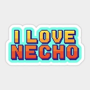 I Love Necho Sticker